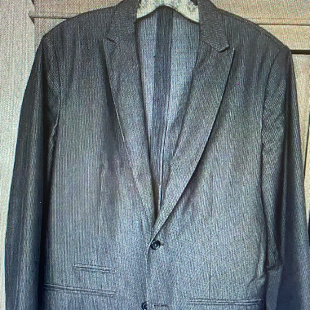 Calvin Klein Slate Gray Blazer